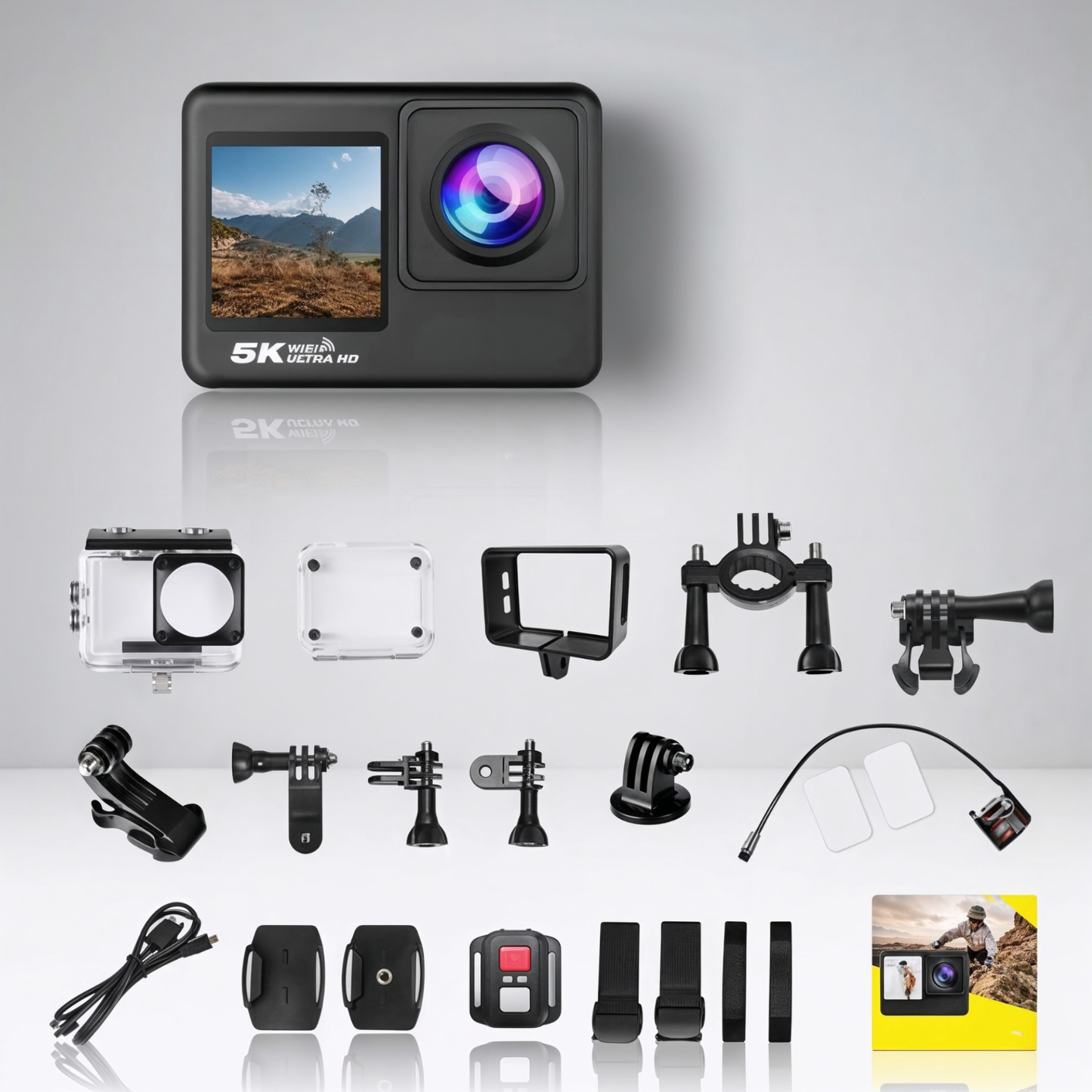 Caméra sportive 5K –  HD