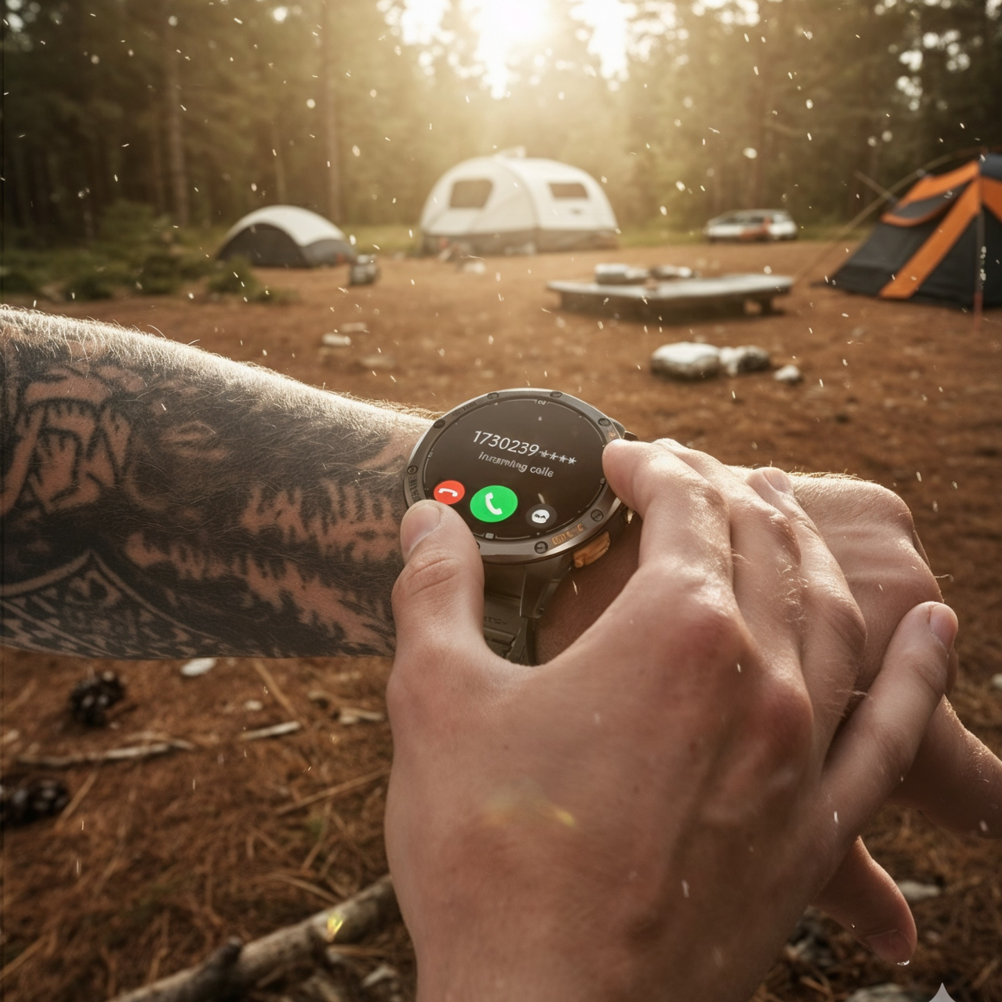 Montre connectée AMOLED GPS