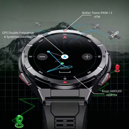 Montre GPS Sport Titane