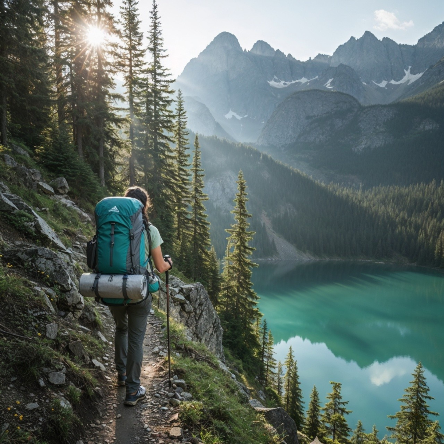 Sac à dos de randonnée imperméable 70L