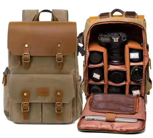 Sac à dos pour appareil photo - avec port USB