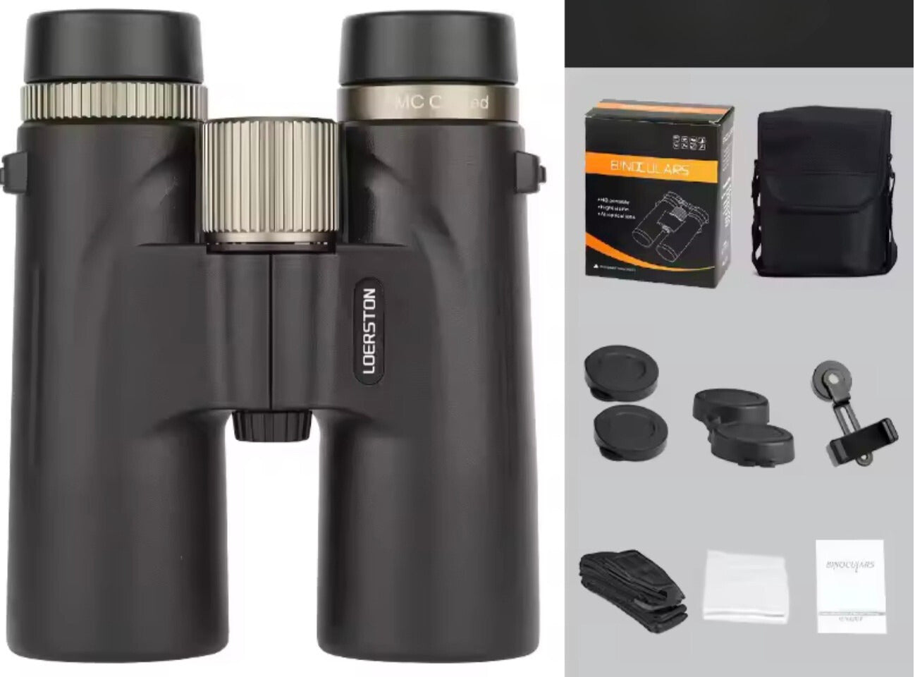 Jumelles 12x42 HD- Prismes BAK4 / Optique FMC